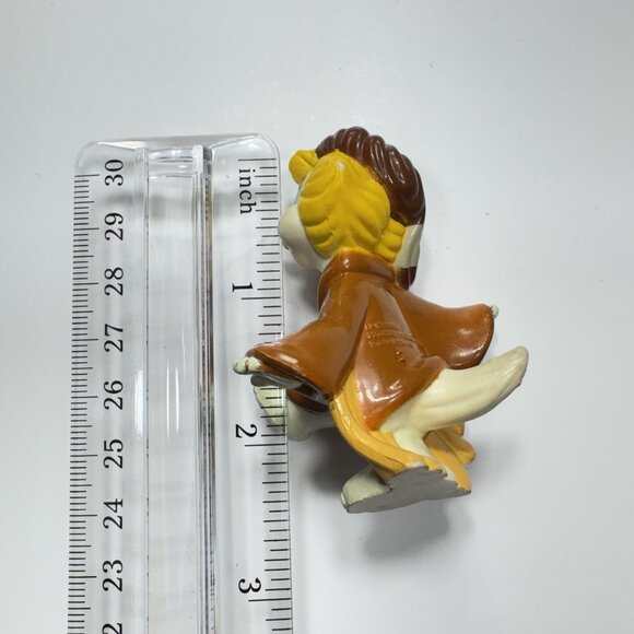 Disney Rock A Doodle Edmond PVC Figure Kid Toy Cartoon  Coonskin Cap Cat - Picture 5 of 5